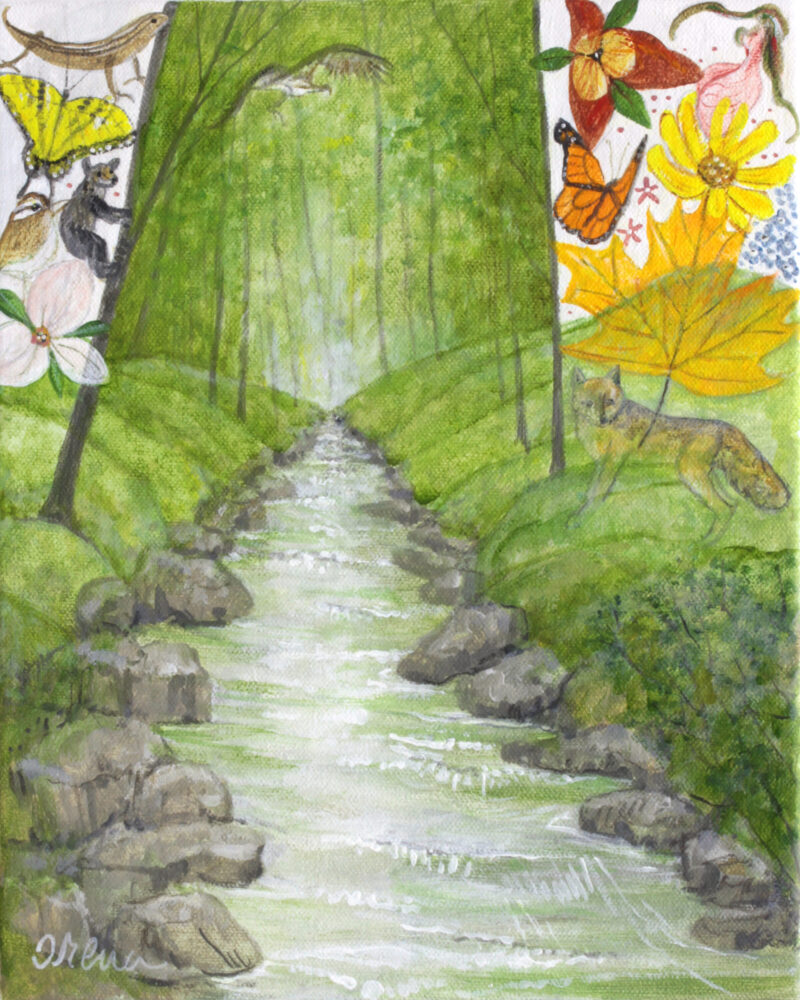Raffle Ticket for Trena McNabb Painting