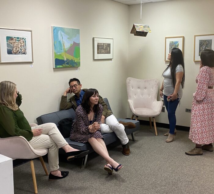 Welcome to a great exhibit featuring local artwork on sale for a great cause: Preserving 19 acres of urban habitat for wildlife and people in Winston Salem, NC. 